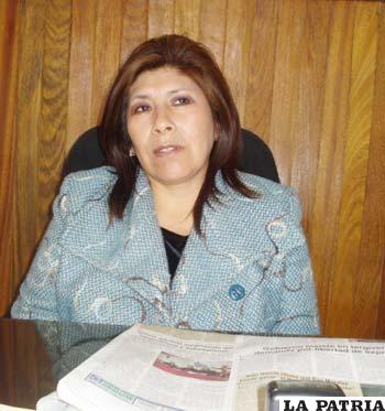 La Alcaldesa Rossío Pimentel