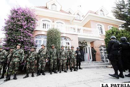 La nueva instalación destinada al trabajo del Viceministerio de Defensa Social y Sustancias Controladas, inaugurada ayer