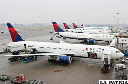 Las aerolíneas de EE.UU., el pasado diciembre experimentaron una subida generalizada en el tráfico de pasajeros.