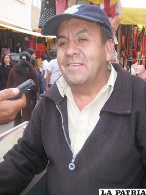 Juan Andrade, dirigente de comerciantes confirma ampliado nacional de su sector