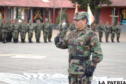 El nuevo Comandante de la Segunda División de Ejército, Cnl. Juan Carlos Massy Guzmán