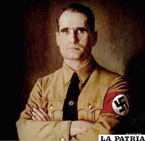 Rudof Hess, uno de los más grandes exponentes del racismo nazi