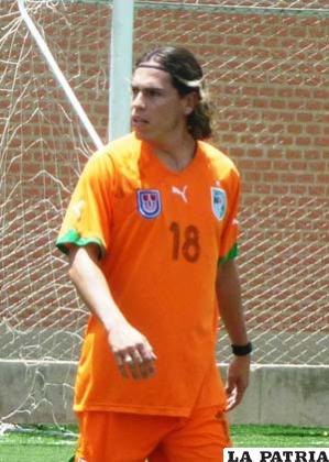Roberto Galindo, goleador de la U