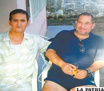 Ignacio Villa Vargas junto a Eduardo Rozsa