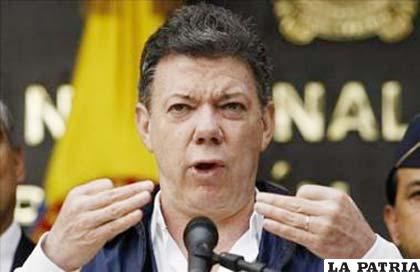 Presidente de Colombia, Juan Manuel Santos 