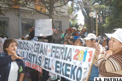 Bajo presión, concejales  autorizaron Feria de Alasitas en Plaza Pagador