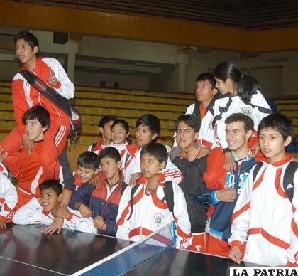 Delegación de Tarija, ratificó contar con buenos jugadores.