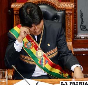 Presidente Evo Morales dijo que recuperaría la región chilena de Atacama