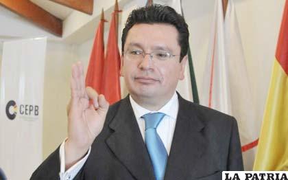 Daniel Sánchez, presidente de la Confederación de Empresarios Privados de Bolivia (CEPB