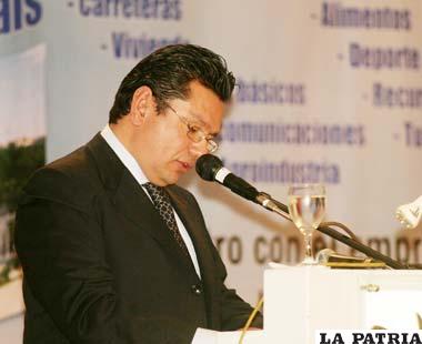 Daniel Sánchez, presidente de Empresarios Privados