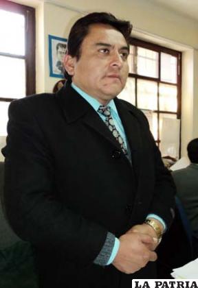 EL fiscal de Materia, Aldo Morales