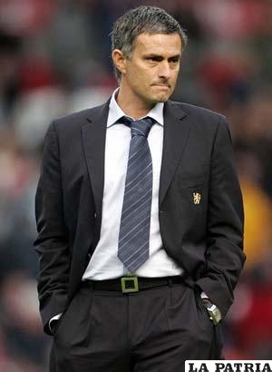 El entrenador del Real Madrid, José Mourinho
