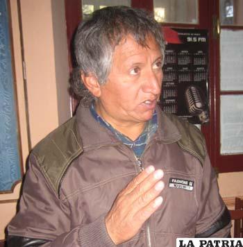Ejecutivo de la COD de Oruro, Jaime Solares