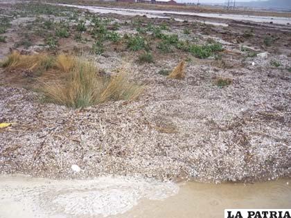 Las granizadas causan problemas en las provincias de Oruro