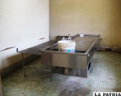 La morgue del Hospital General está cerrada hasta nuevo aviso