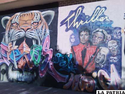 De diversas formas se inmortaliza al “rey del pop”, Michael Jackson