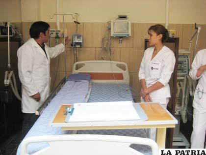 Una moderna Unidad de Terapia Intensiva fue estrenada en la Policlínica Oruro
