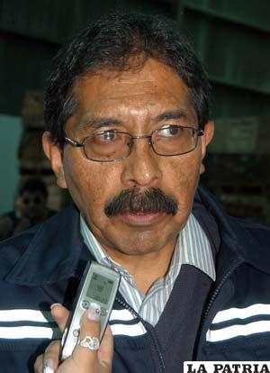 Viceministro de Desarrollo Productivo Minero Metalúrgico, Freddy Beltrán Robles