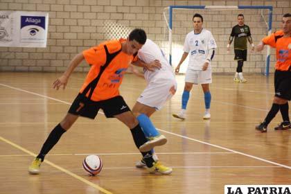 Pasaje de algunos cotejos del campeonato de fútbol de salón