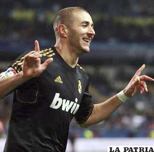 Benzema anotó para Real Madrid