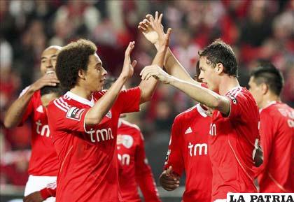 Buena victoria del Benfica en el fútbol de Portugal