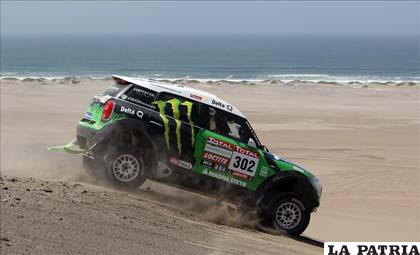 Peterhansel virtual ganador en carros del Rally Dakar 2012