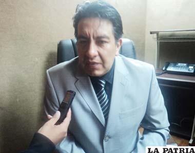 Luis Zeballos Castro, nuevo representante distrital del Consejo de la Judicatura, decidido a restituir el orden en el Poder Judicial