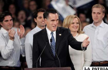 Mitt Romney candidato a la presidencia de Estados Unidos