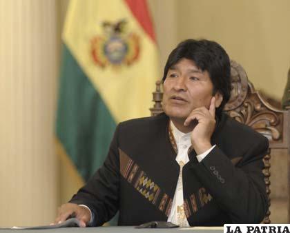 Presidente Evo Morales presidirá el acto de aniversario del Estado Plurinacional