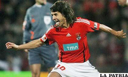 El internacional argentino Pablo Aimar