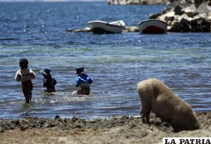 El Titicaca, un atractivo turístico de Bolivia, amenazado por la contaminación