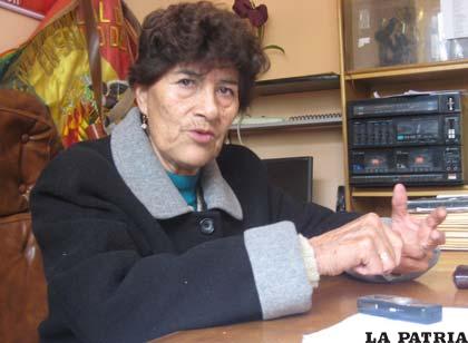Ejecutiva de la Federación de Trabajadores en Salud, Gloria López