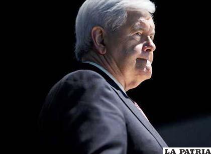 Candidato republicano a la Presidencia, Newt Gingrich