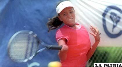 María Fernanda Álvarez tenista boliviana