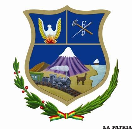 Escudo del departamento de Oruro