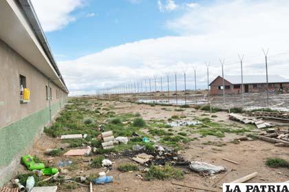 La nueva cárcel aún no tiene un muro perimetral