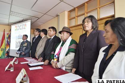 Acto de inauguración del Año Electoral
