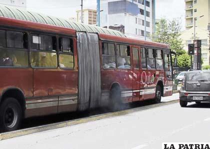 Buses similares tendrá la ciudad de La Paz