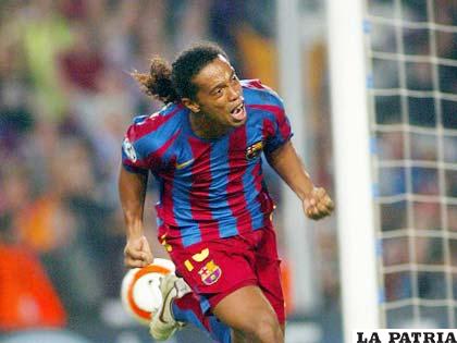 Ronaldinho ganó el Balón de Oro el año 2005
