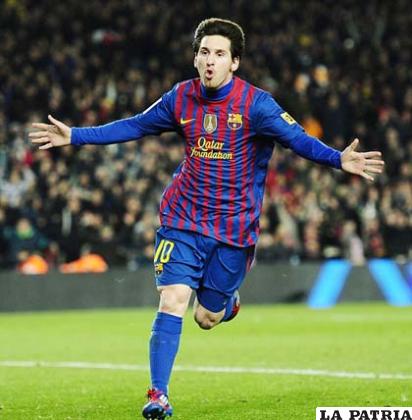 Leo Messi nuevamente subió al podio de los mejores