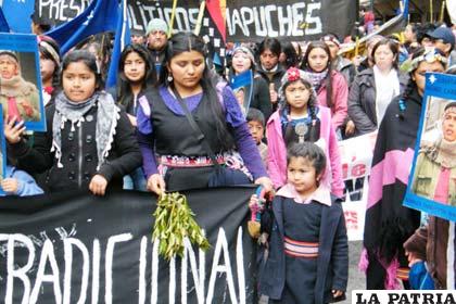 Los mapuches están en estado de emergencia y movilizados