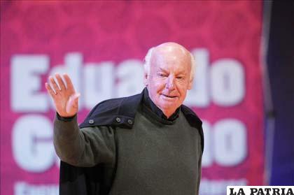Eduardo Galeano presentó en Chile su más reciente libro