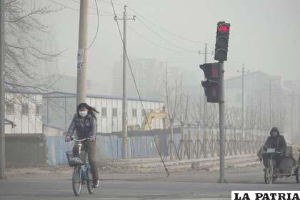 La contaminación en China es alarmante