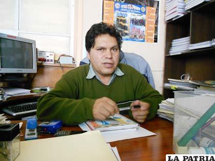 Jhonny Suárez Callao, director de Límites Territoriales
