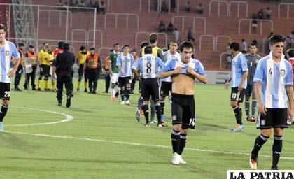 Jugadores de la selección argentina se quedaron sin mundial