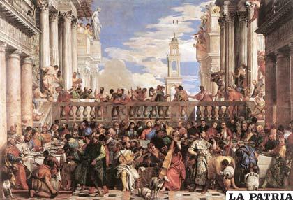 Pablo Veronés pintó esta representación de las bodas de Caná