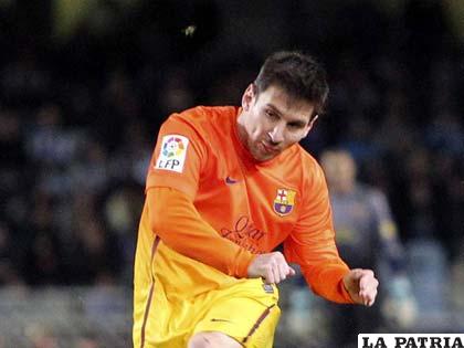 Lio Messi pasa por su mejor momento deportivo
