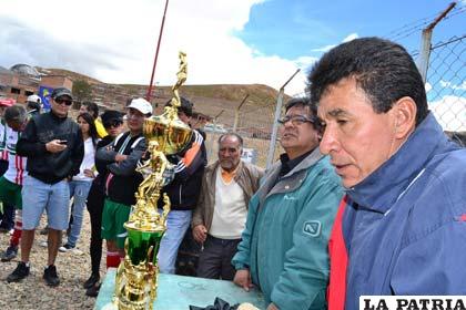 Wilfredo Vásquez, titular de la Agremiación de Oruro