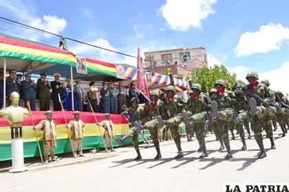Segunda División del Ejército celebró su aniversario con parada militar