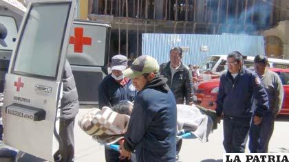 Heridos llegan al Hospital General “San Juan de Dios”